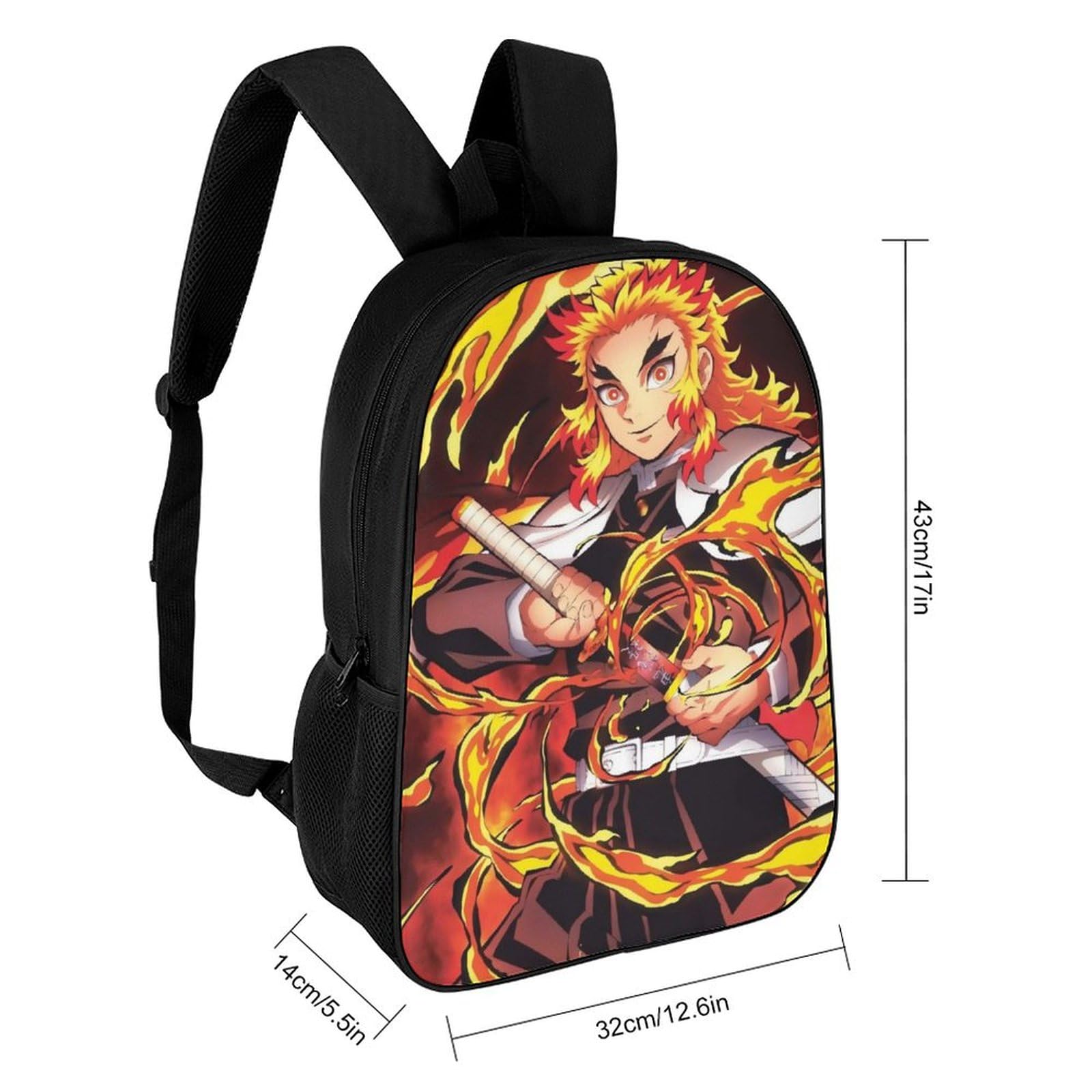 Amazon.co.jp: リュック 鬼滅の刃 炎柱 煉獄杏寿郎 バックパック